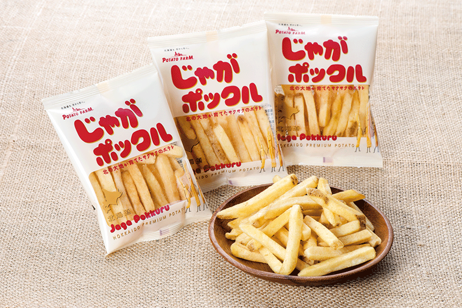 じゃがポックル　オホーツクの焼塩味　18ｇ×10袋入