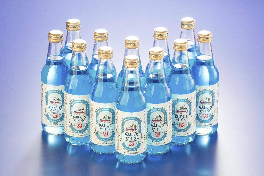 あばしりサイダー 340ml×12本 送料込 あばしりサイダー 340ml×12本 送料込