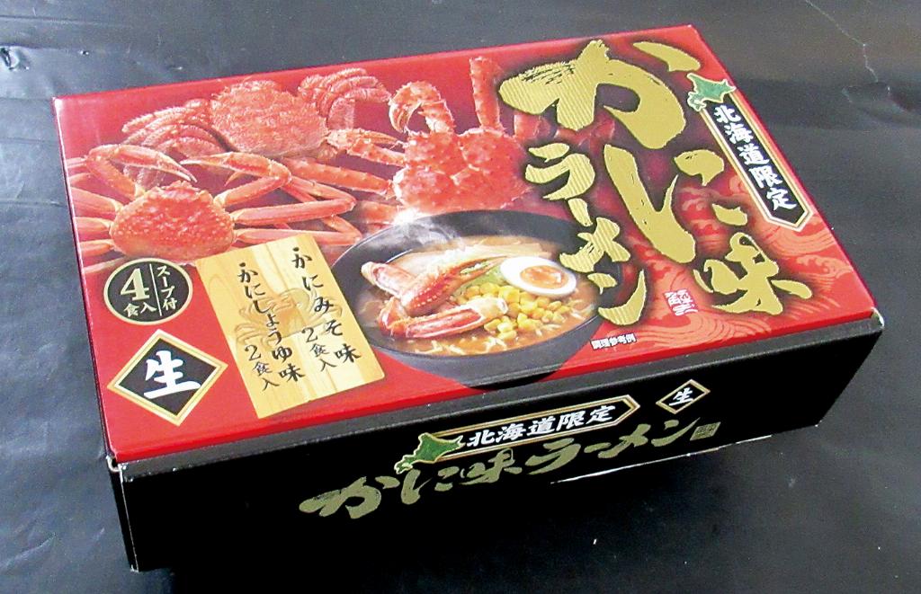 かに味生ラーメン 4食入 かに味生ラーメン 4食入