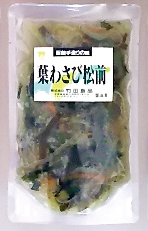 北の旬　葉わさび松前漬　110ｇ
