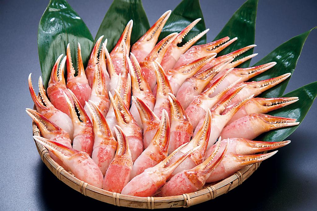 生冷凍ずわい蟹　むき爪　1kg