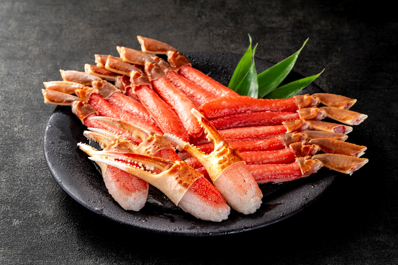 【送料込】ゆく年くる年　生冷ずわい蟹むき身セット　約700g